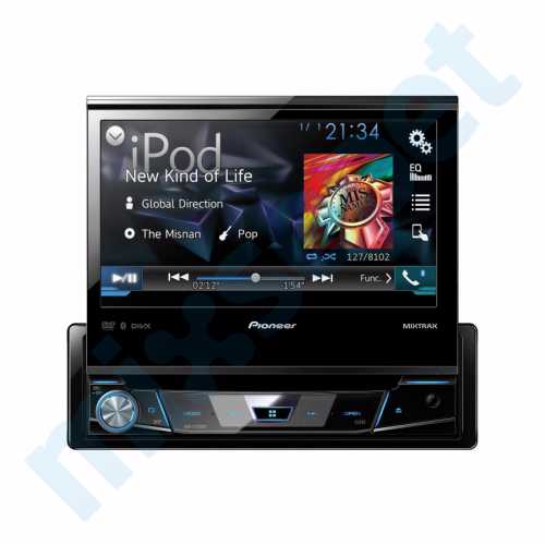 Pioneer AVH-X7700BT Multimedya DVD USB Bluetooth indash Oto Teyp
