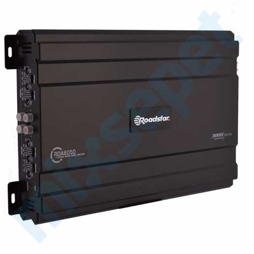 Roadstar RDA-6050 4 kanal 3000 WATT Oto Anfi Amplifikatör