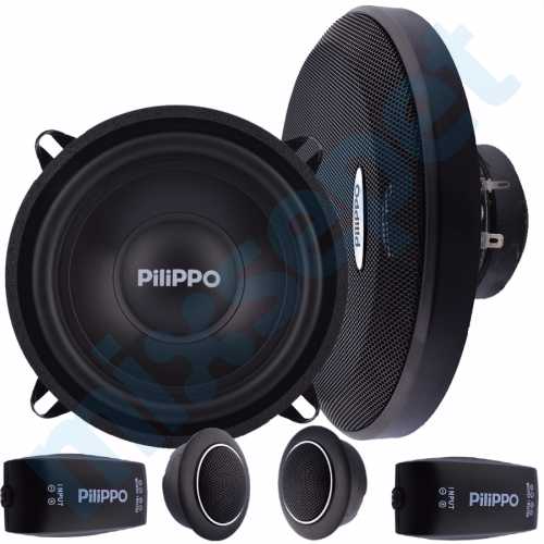 Pilippo PO-503 13 cm 180 W Mid Oto Hoparlör
