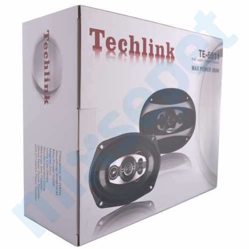 Techlink TE-6911 6x9 Oval 500 Watt 4 Yollu Oto Hoparlör