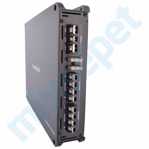 Techlink TE-404 4 Kanal 1000 Watt Oto Anfi Amfi Köprülenebilir