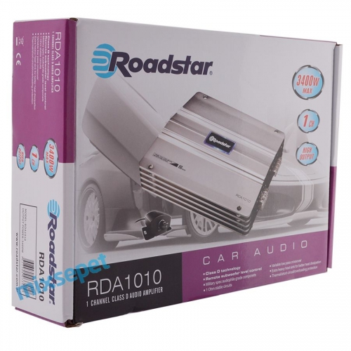 Roadstar RDA-1010 Mono 3400 WATT Oto Bas Amfi Amplifikatör