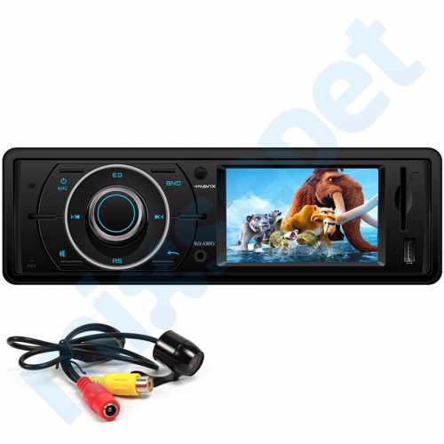 Navix&Convex 3 inç Ekranlı Bluetooth USB SD Oto teyp + Kamera
