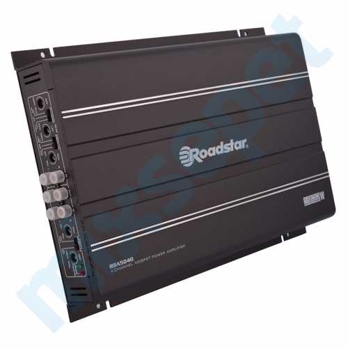 Roadstar RDA-5040 4 kanal 1800 Watt Oto Anfi Amfi köprülenebilir