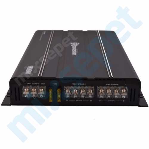 Roadstar RDA-5040 4 kanal 1800 Watt Oto Anfi Amfi köprülenebilir