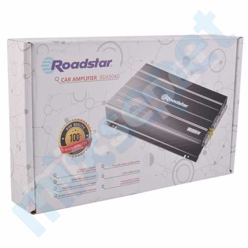 Roadstar RDA-5040 4 kanal 1800 Watt Oto Anfi Amfi köprülenebilir