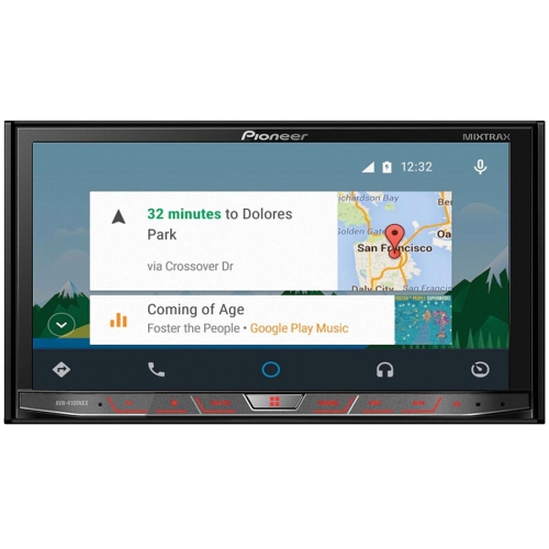 Pioneer AVH-X8700BT Multimedya Navigasyon CarPlay Android Auto Double DVD USB Oto Teyp