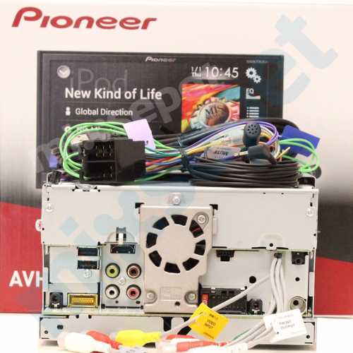 Pioneer AVH-X8700BT Multimedya Navigasyon CarPlay Android Auto Double DVD USB Oto Teyp