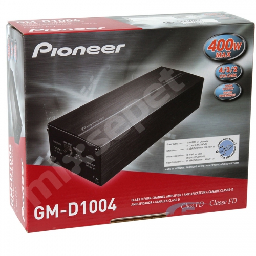 Pioneer GM-D1004 4 Kanal 400 Watt Oto Amfi Amplifikatör