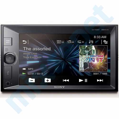 Sony XAV-W631BT 6.2 inç Multimedya Double Oto Teyp USB Bluetooth