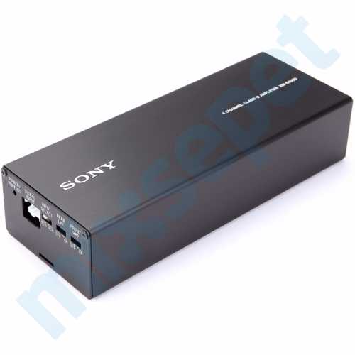 Sony XM-S400D 4 Kanal 400 Watt Oto Amfi Amplifikatör