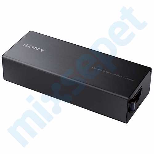 Sony XM-S400D 4 Kanal 400 Watt Oto Amfi Amplifikatör