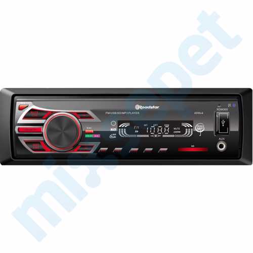 Roadstar Rdm-360 USB SD Radyo MP3 Oto Teyp Kumandalı