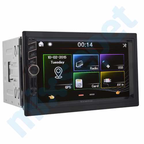 Piranha Encore G Navigasyonlu Double USB SD Bluetooth Teyp MirrorLink + Kamera