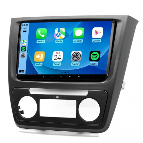 Skoda Yeti Carplay AndroidAuto Navigasyon ve Multimedya Sistemi Digital Klima (VW)