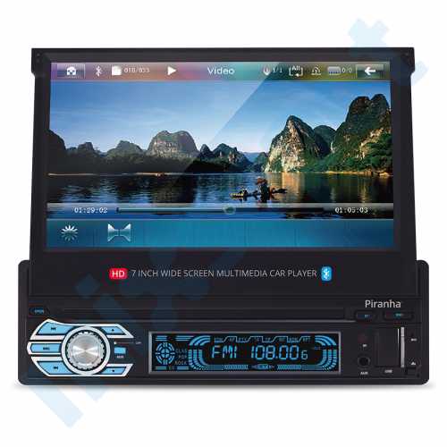 Piranha Titan C USB SD Radyo İndash Oto Teyp Bluetooth MirorLink + kamera