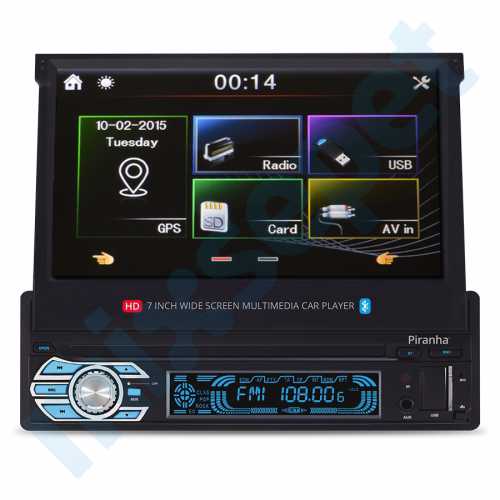 Piranha Titan G Navigasyon USB SD İndash Oto Teyp Bluetooth MirorLink+ kamera