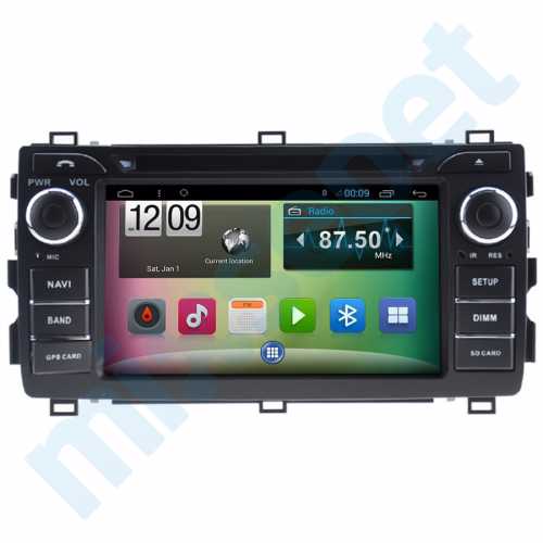 Mixtech Auris Android Navigasyon ve Multimedya Sistemi 7 inç Double Teyp
