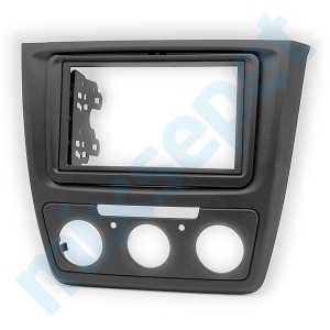 Skoda Yeti Manuel Klima Double Multimedya Çerçevesi 11-584 