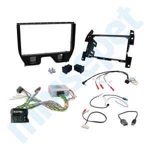 Citroen DS3 C3 Double Multimedya Çerçevesi + Direksiyon Kumanda Aparatı 06-027p