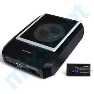 Alpine PWD-X5 440 Watt Koltuk Altı Subwoofer + 4 kanal DSP Amplifikatör