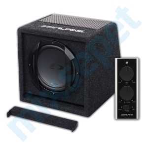 Alpine SWE-815 Amfili 300 Watt 20 cm Oto Bagaj Subwoofer Bass