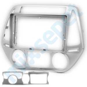 Hyundai i20 Dijital ve Analog Klima 9 inç Multimedya Çerçevesi 22-393