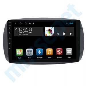 Smart Fortwo ForFour (453) 9 inç Android Navigasyon ve Multimedya Sistemi