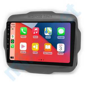 Jeep Renegade 9 inç Carplay Androidauto Multimedya Sistemi