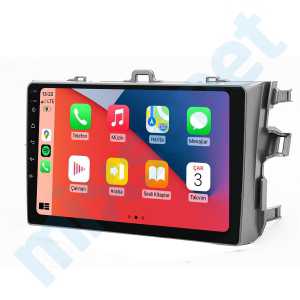 Toyota Corolla 9 inç Carplay Androidauto Multimedya Sistemi