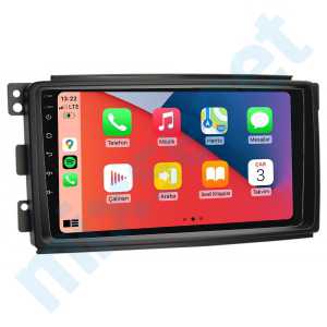 Smart Fortwo Forfour (450) 9 inç Carplay Androidauto Multimedya Sistemi