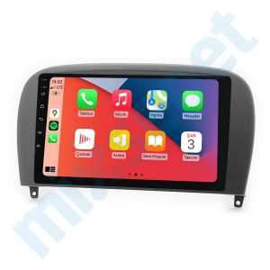 Mercedes SL Serisi (R230) 9 inç Carplay Androidauto Multimedya Sistemi