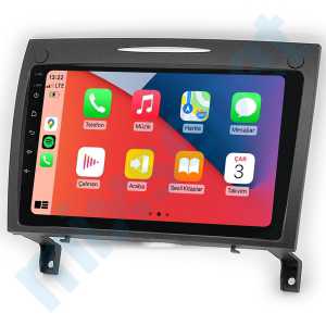 Mercedes SLK R171 9 inç Carplay Androidauto Multimedya Sistemi