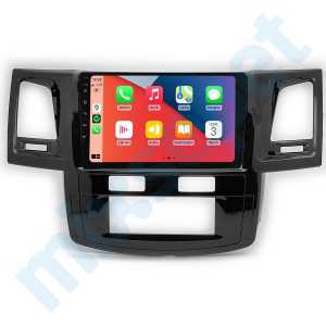 Toyota Hilux Fortuner Dijital Klima 9 inç Carplay Androidauto Multimedya Sistemi
