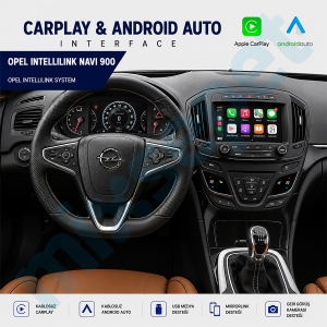 Opel Insignia IntelliLink Navi 900 Carplay AndroidAuto ve Mirrorlink İnterface