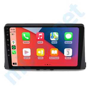 Berlingo Partner Combo Proace City 10.1 inç Carplay Androidauto Android Multimedya Sistemi