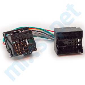 Volkswagen Skoda Araca Özel ISO Kablo Dönüştürme Soketi 12-047