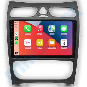 Mercedes CLK Serisi (W209) 9 İnç Carplay Androidauto Multimedya Sistemi