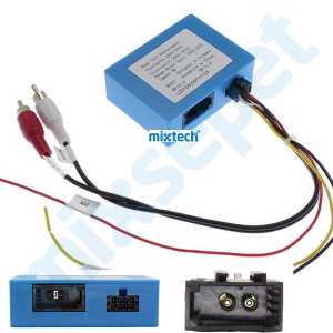 Volvo Multimedya kurulumu için Fiber amplifikatör kablo seti (MOST) vo-