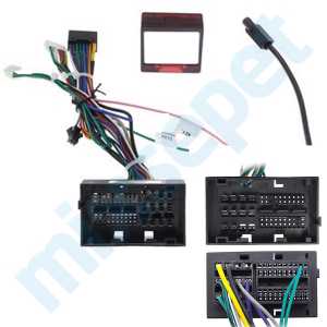 Jeep Fiat Multimedya Soketi Seti ve CanBus jp-14x