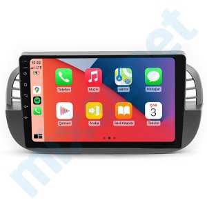 Fiat 500 9 İnç Carplay Androidauto Multimedya Sistemi