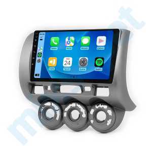 Honda City Jazz Manuel Klima 9 inç Carplay Androidauto Android Multimedya Sistemi