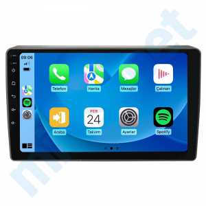 Ford Focus C Max S Max Fusion Transit Fiesta Galaxy Kuga 10.1 inç Carplay Androidauto Android Multimedya Sistemi