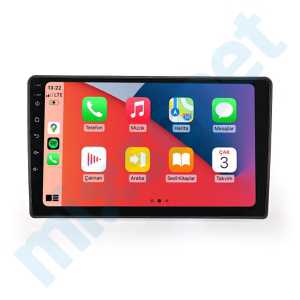 VolksWagen Seat Skoda Volvo 9 İnç Carplay Androidauto Multimedya Sistemi (Siyah)