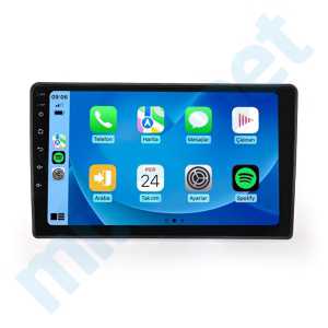 VolksWagen Seat Skoda Volvo 9 İnç Carplay Androidauto Multimedya Sistemi (Siyah)