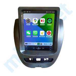 Citroen C1 9.7 inç Tesla Carplay Androidauto Android Multimedya Sistemi