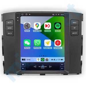 Mitsubishi Pajero 9.7 inç Tesla Carplay Androidauto Android Multimedya Sistemi
