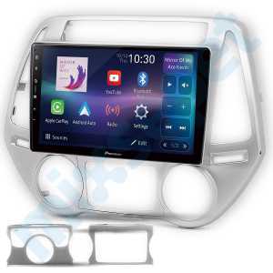 Pioneer PF97BT Hyundai i20 Dijital ve Analog Klima 9 inç Carplay Androidauto Multimedya Sistemi