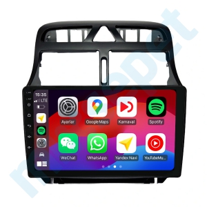 Peugeot 307 9 inç Android Navigasyon ve Multimedya Sistemi