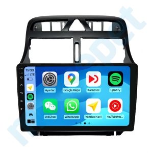 Peugeot 307 9 inç Android Navigasyon ve Multimedya Sistemi